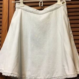 American Apparel Skirts - American apparel denim circle skirt in light wash American Apparel Skirts - American apparel denim circle skirt in light wash